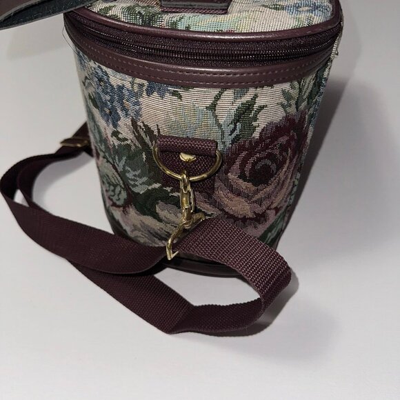 RARE VINTAGE DVF FLORAL COSMETIC MAKEUP BAG - Picture 5 of 12